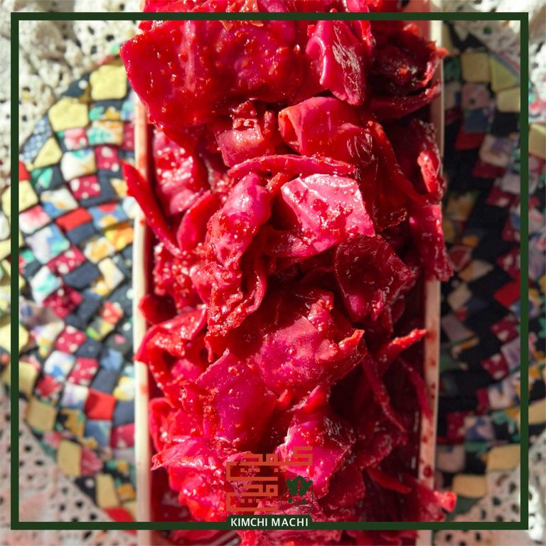کیمچی کلم بنفش